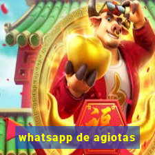 whatsapp de agiotas